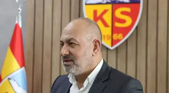 Kayserispor Başkanı Ali Çamlı: Hakem eleştirileri yapıcı olmalı