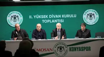 Konyaspor'da 2. Yüksek Divan Kurulu Toplantısı Gerçekleştirildi