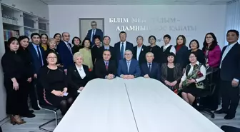 TOGÜ Öğretim Üyesi Kazakistan'da Eğitim Araştırmaları Merkezi Açılışına Katıldı