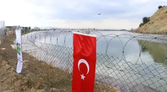 Yalova'da Ahmediye köyünde sulama göleti hizmete girdi