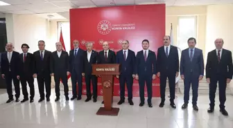 Hazine ve Maliye Bakanı Mehmet Şimşek Konya'da Ziyaretler Gerçekleştirdi