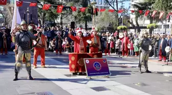Jandarma Genel Komutanlığı Mehteran Birliği, Trabzon'un düşman işgalinden kurtuluşunun 106'ncı yıl dönümü etkinlikleri kapsamında konser verdi