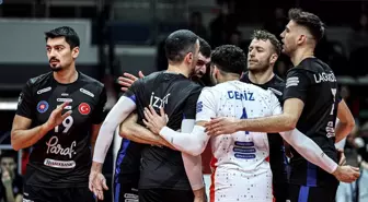 Halkbank, Bigadiç Belediyespor'u 3-0 mağlup etti