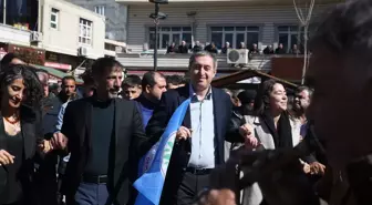 DEM Parti Eş Genel Başkanı Tuncer Bakırhan Mardin'de Halk Buluşmalarına Katıldı