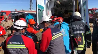 Elazığ'da krom madeninde göçük: 3 işçi kurtarıldı, 1 işçi için çalışmalar sürüyor