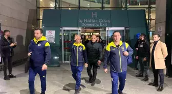 Fenerbahçe, Ziraat Türkiye Kupası Çeyrek Final maçı için başkente ulaştı