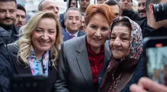 Meral Akşener Yenimahalle'de Esnafı Ziyaret Etti