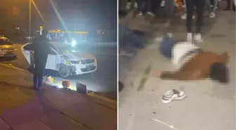 Kaldırımda yürüyen 2 kişi otomobilin çarpması sonucu hayatını kaybetti
