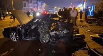 Trabzon'da trafik kazasında hayatını kaybeden genç sürücü