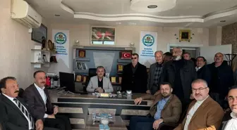 AK Parti Mardin Büyükşehir Belediye Başkan Adayı Abdullah Erin, Kızıltepe Hububat ve Ticaret Merkezini Ziyaret Etti