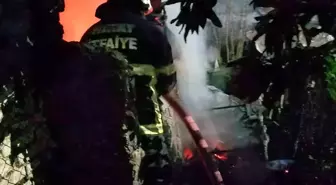Dörtyol ilçesinde çıkan yangın itfaiye ekipleri tarafından söndürüldü