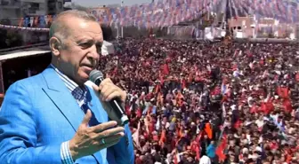 Erdoğan'dan Özel'in memleketinde gövde gösterisi! İşte mitinge katılan kişi sayısı