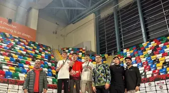 Gaziantepli sporcu Furkan Kanlı, U18 Türkiye Atletizm Salon Şampiyonası'nda altın madalya kazandı