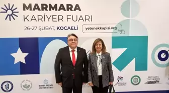 ZBEÜ Rektörü Marmara Kariyer Fuarı'nın açılışına katıldı