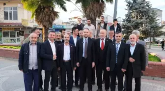 Saadet Partisi Sakarya Büyükşehir Belediye Başkan Adayı Ömer Abdullah Ayhan Ziyaretlerine Devam Ediyor