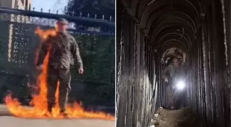 Kendini yakan askerle ilgili bomba iddia: Gazze tünellerinde savaşan ABD kuvvetlerine ait gizli bilgilere sahipti