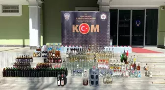 Uşak'ta Kaçak Alkol Operasyonu