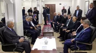 Ahmet Davutoğlu, Keskin'de ziyaretlerde bulundu