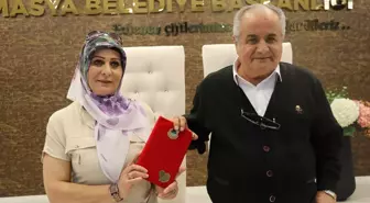 Amasya'da bir çift, 29 Şubat'ta nikah masasına oturdu