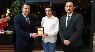 Devrek İlçe Tarım ve Orman Müdürü Rıfat Verim'e Veda Yemeği