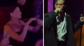 İsimleri aşk dedikodusuna karışmıştı! Ülkeye dönen Serenay Sarıkaya, soluğu Mert Demir'in konserinde aldı