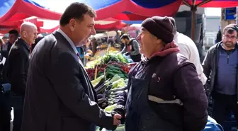 AK Parti Odunpazarı Belediye Başkan Adayı Özkan Alp, Ihlamurkent Mahallesi'nde Ziyaretler Gerçekleştirdi