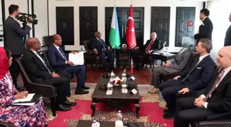 Cumhurbaşkanı Erdoğan, Cibuti Cumhurbaşkanı Guelleh ile görüştü