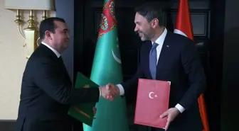 Cumhurbaşkanı Erdoğan, Türkmenistan Milli Lideri Berdimuhamedov ile görüştü