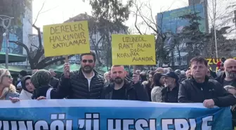 Uzungöl'de HES Projesine Karşı Protesto