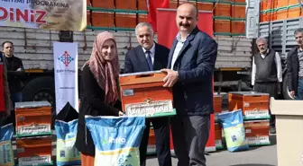 Batman'da 400 Arıcıya Hibeli Kovan Dağıtıldı