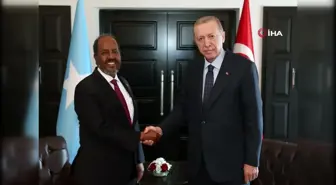 Cumhurbaşkanı Erdoğan, Somali Cumhurbaşkanı ile görüştü