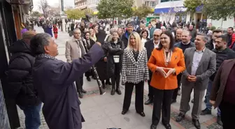 Cumhur İttifakı Edirne Belediye Başkan Adayı Belgin İba Esnaf Ziyaretlerine Devam Ediyor