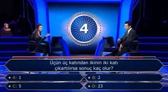 İTÜ mezunu yarışmacı Kim Milyoner Olmak İster'de hangi soruda elendi? ''9-4=?'' sorusuna cevap verebildi mi?