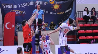 Brand Group Alanya Belediyespor, Bigadiç Belediyespor'u 3-0 yendi