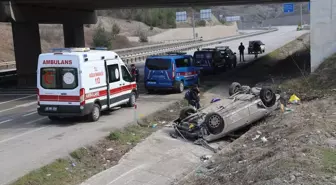 Amasya'da Otomobil Su Kanalına Devrildi: 1 Ölü, 1 Yaralı