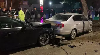 Burdur'da Kavşakta Meydana Gelen Kazada 1 Kişi Yaralandı