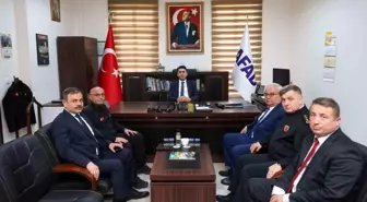 Bilecik AFAD İl Müdürlüğü Deprem Haftası'nda Vali Şefik Aygöl'ü ziyaret etti