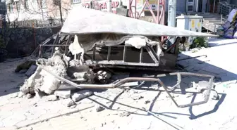 Antakya'da Vinç Kazası: Fırın Yere Çakıldı