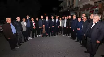 Serdivan Belediye Başkanı Yusuf Alemdar Geyve'de seçim irtibat bürosunun açılışını gerçekleştirdi