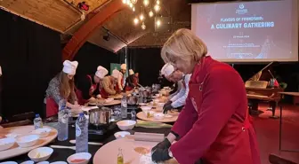 Belçikalı Siyasetçiler Türk Mantısı Yaptı