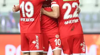 Bitexen Antalyaspor, Gaziantep FK'yı 1-0 önde bitirdi