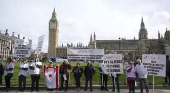 Kıbrıs Türkleri İngiltere Parlamentosu'nda BM Kararını Protesto Etti