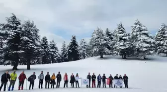 Gaziantep ve İslahiye Dağcılık Kulüpleri Amanos Dağlarına Tırmandı
