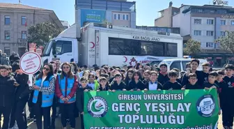 Giresun'da Yeşilay Haftası Kutlandı