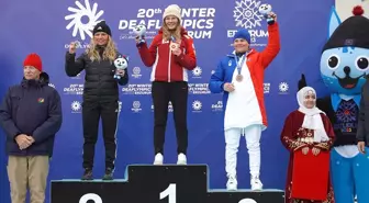 Erzurum'da düzenlenen Deaflympics'te snowboard paralel slalomda madalya alan sporcular belli oldu