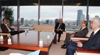 AA Genel Müdürü Karagöz, Japonya'da Kyodo News Başkanı ile bir araya geldi