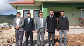 Hatay Valisi Mustafa Masatlı, Yayladağı ilçesinde köy evlerini inceledi