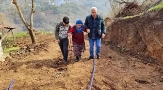 İshaklı Köyü'nde 40 Yıllık Yol Hayali Gerçekleşti