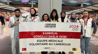 Yeryüzü Doktorları Derneği Gönüllüleri Kamerun'da İhtiyaç Sahiplerine Yardım Edecek