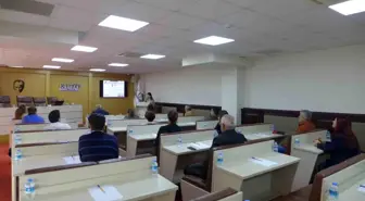 TOBB MEYBEM, Kuşadası Ticaret Odası'nda mesleki yeterlilik belgeleri hakkında bilgilendirme toplantısı düzenledi